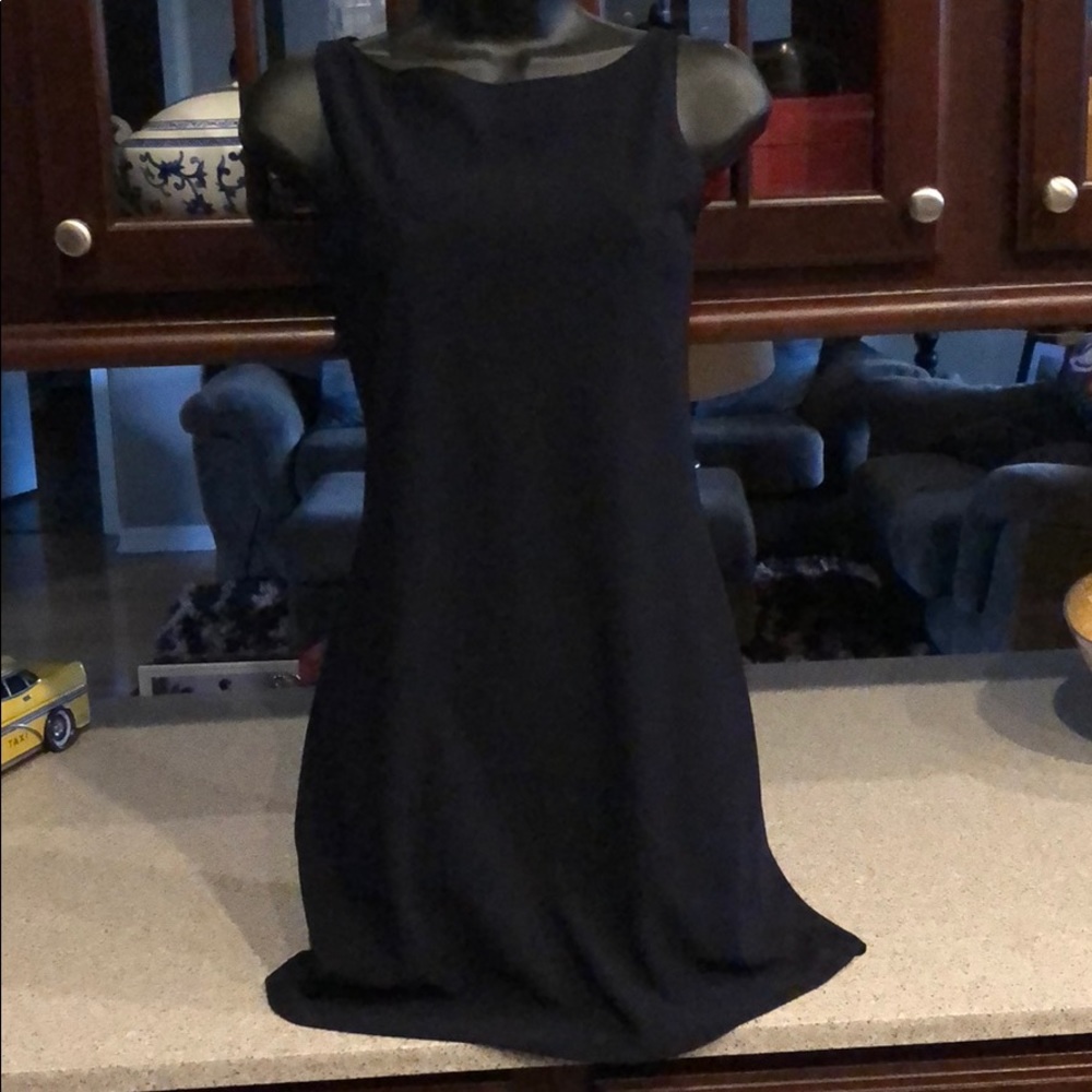 Little dark blue dress